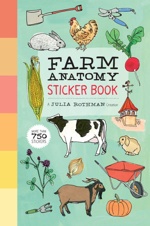 Farm Anatomy Sticker Book Farm Anatomy Sticker Book