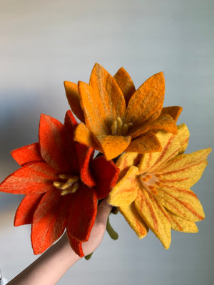 Felt Wildflowers Felt Wildflowers