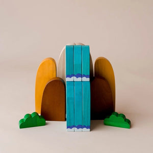 3D Waterfall Building Set, Waldorf Wooden Playset 3D Waterfall Building Set, Waldorf Wooden Playset