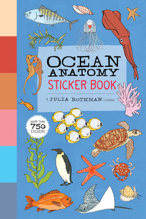 Ocean Anatomy Sticker Book Ocean Anatomy Sticker Book
