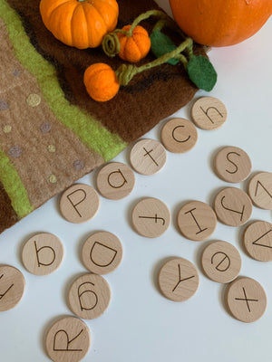 Alphabet Coins (Double Sided) Alphabet Coins (Double Sided)