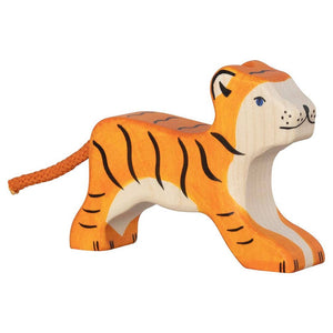 Tiger, small, running Tiger, small, running