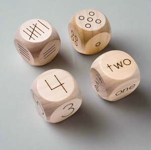 Number Dice Set 1-6 Number Dice Set 1-6