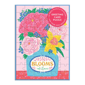 Blooms of Love Greeting Card Puzzle Blooms of Love Greeting Card Puzzle