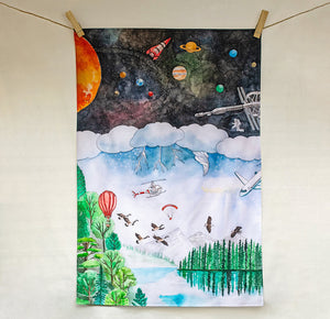 The Things Above Wonderie Play Cloth The Things Above Wonderie Play Cloth