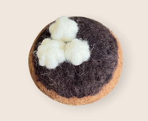 Felt Chocolate Tart Felt Chocolate Tart