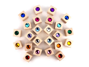 24 pc. Cube Gem Blocks 24 pc. Cube Gem Blocks
