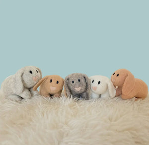 Bunny w/ Carrot, Gray Bunny Bunny w/ Carrot, Gray Bunny