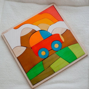 Car Puzzle and Playset Car Puzzle and Playset