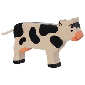 Calf and Cow, Wooden Animals Calf and Cow, Wooden Animals