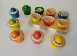 Sorting Egg Cups Sorting Egg Cups