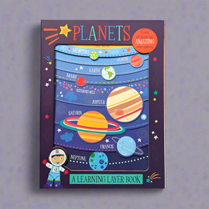 Learning Layers Board Book-Planets Learning Layers Board Book-Planets
