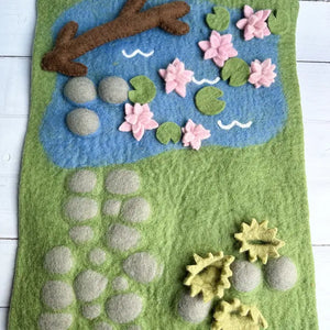 Felt Pond Play Mat Felt Pond Play Mat