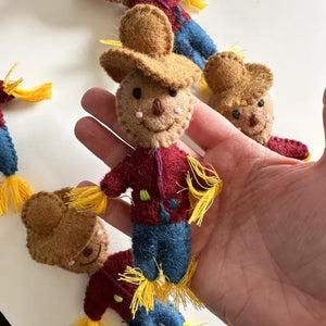 Scarecrow, Felt Toys Scarecrow, Felt Toys