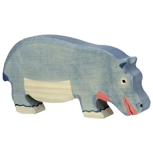 Hippo, Wooden Animal Hippo, Wooden Animal