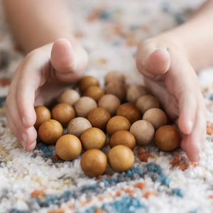 Wooden Balls (50 Count), Counting Resources Wooden Balls (50 Count), Counting Resources