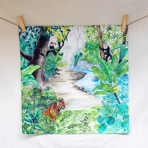 Deep In The Jungle Wonderie Play Cloth Deep In The Jungle Wonderie Play Cloth