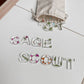 Resin Alphabet Set-Nature Theme