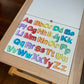 Resin Rainbow Alphabet & Number Sets