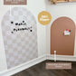 MEGA Magic Playwall - Arch Magnetic Wall Decal for Kids