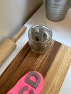 Resin Silver Glitter Alphabet & Number Sets