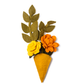 Mini Felt Hanging Flower Bouquets