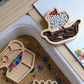 Mini Pirate Ship Sensory Play Tray
