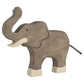 Elephant, trunk raised
