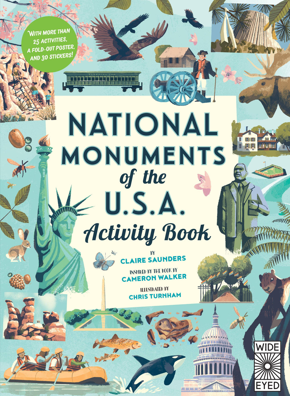 National Monuments Of The USA Activity Book