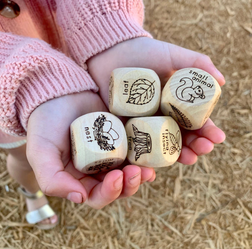 Forest Scavenger Hunt Dice