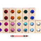 12 pc. Double Gem Blocks