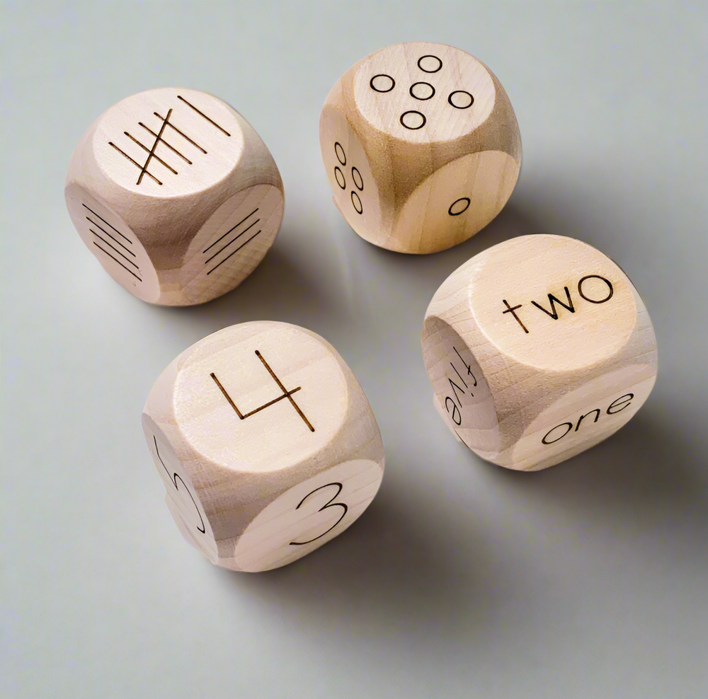 Number Dice Set 1-6