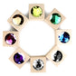 8 pc. Pastel Large Gem Blocks