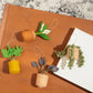 Plant Ornament Astrology Signs With Card