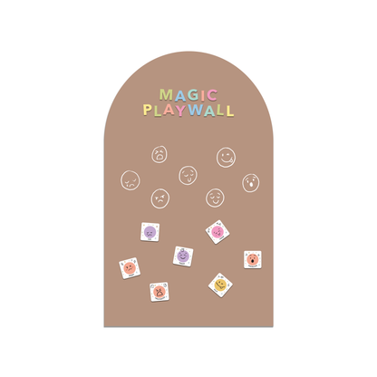 ORIGINAL Magic Playwall- Arch Magnetic Wall Decal for Kids