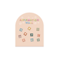 MINI Magic Playwall - Arch Magnetic Art Wall Decal