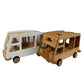 *Preorder* Drewart Camper, Camping Car (Natural)