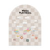 MEGA Magic Playwall - Arch Magnetic Wall Decal for Kids