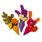 Mini Felt Hanging Flower Bouquets