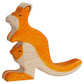 Kangaroo with young
