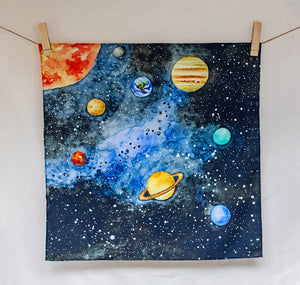 The Solar System GIANT Wonderie Play Cloth