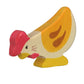 Hen, pecking