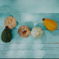 Felt Pumpkins & Gourds- set of 5