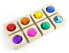 8 pc. Bright Large Gem Blocks