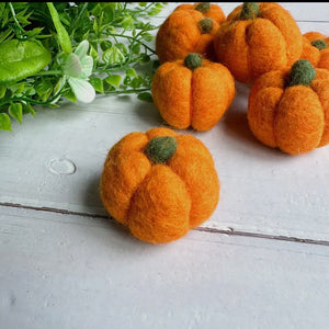 Felt Pumpkin, Felt Toys