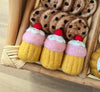 Felt Strawberry Cupcake