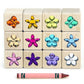12 pc. Flower Garden Gem Blocks