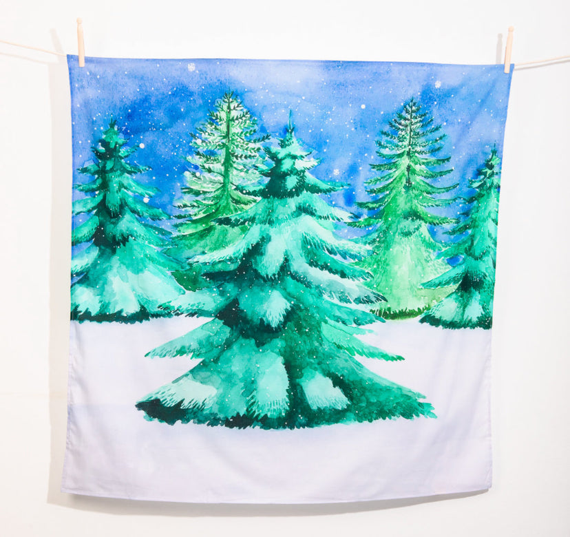 The Christmas Pine Wonderie Play Cloth