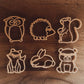 Mini Woodland Animals Eco Cutter Set