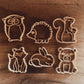 Mini Woodland Animals Eco Cutter Set